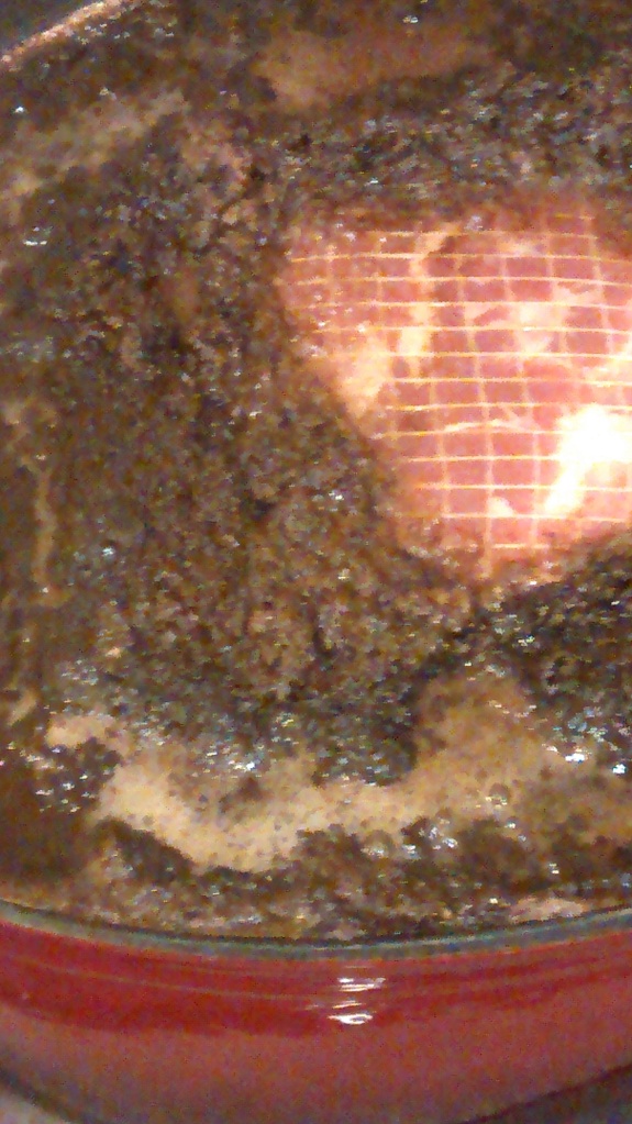 Mr Bill's ham cooking in coke